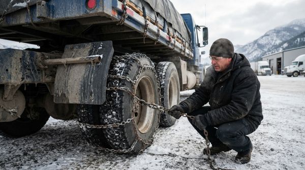 Quels sont les avantages des systèmes de surveillance de la tension des chaînes pour les véhicules de transport de marchandises?