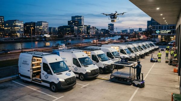 Quels sont les défis de l'intégration des drones de livraison dans les flottes de véhicules utilitaires?
